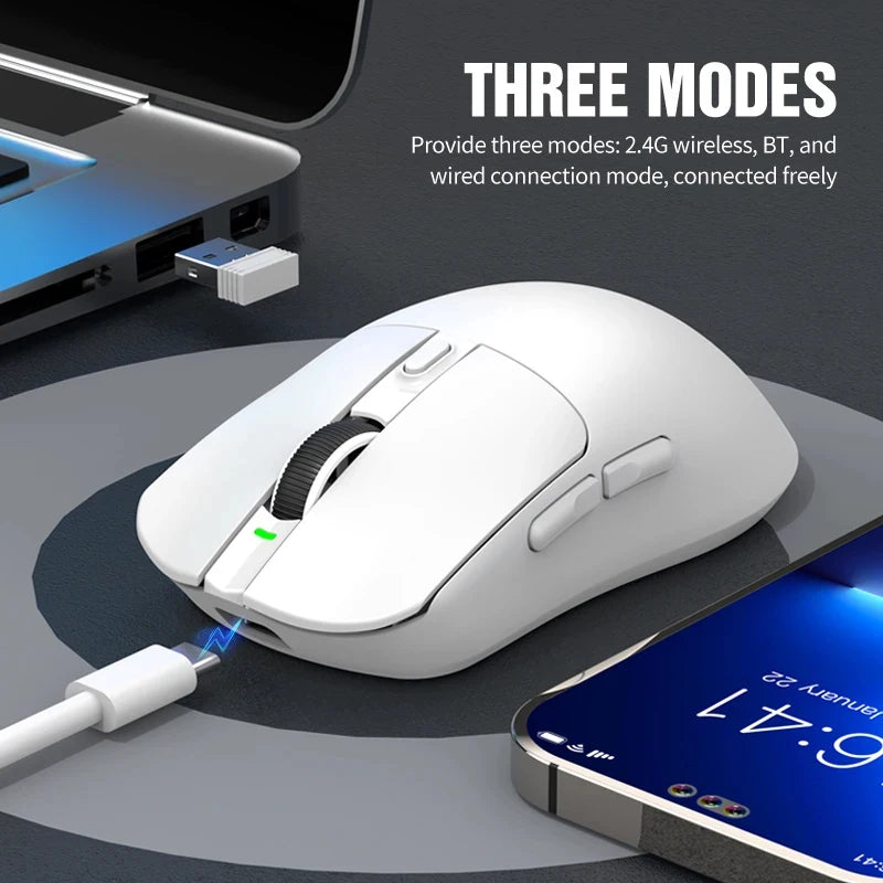 New X11 Bluetooth Wireless Mouse Game Three-Mode E-Sports Laptop PAW311 Desktop Computer Lightweight Magnetic Charging
