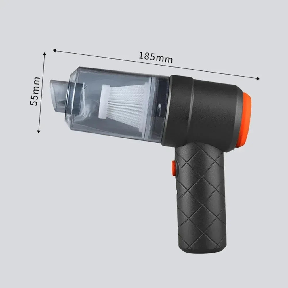 Wireless Car Vacuum Cleaner 120W Cordless Dust Handheld Auto Portabale Vacuum High-power Vacuum Cleaner For Home Office Car