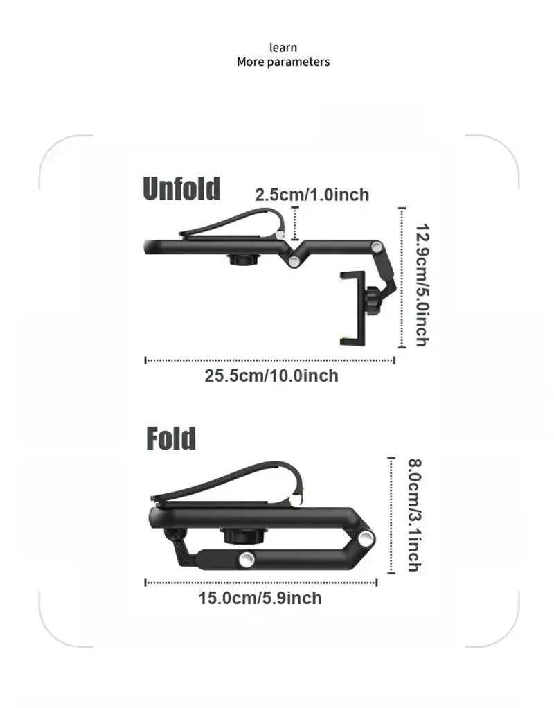 1080° Rotating Sun Visor Cellphone Car Holder Universal Phone Holder Multi-function Mobile For IPhone 7 Inch Support Telephone